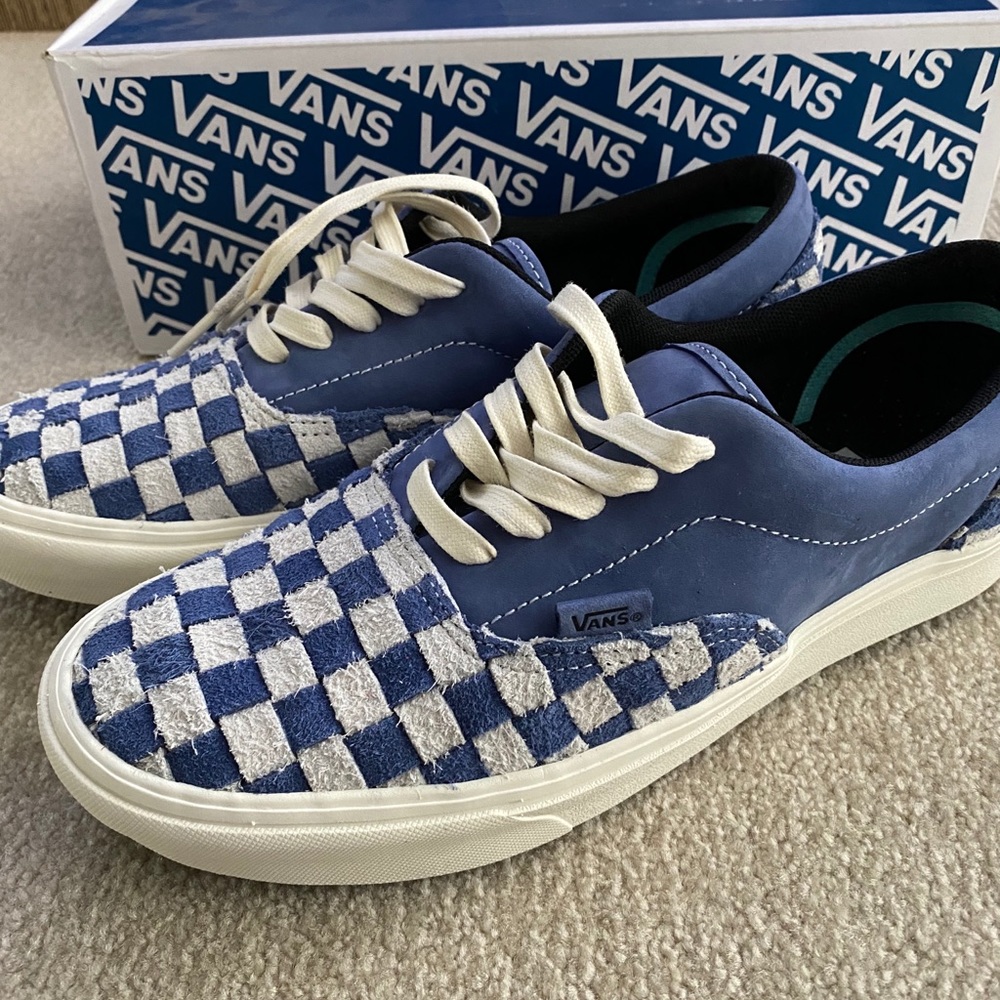 Vans Vault cumfyCush SUPER RARE suede ERA LX check